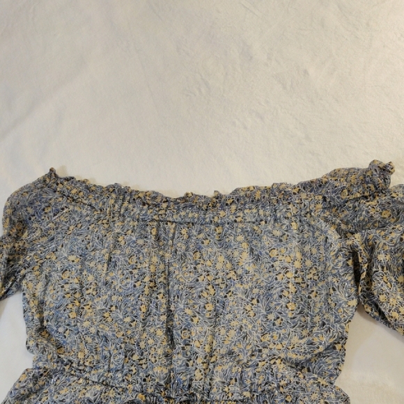 Anthropologie. Floral Off-Shoulder Dress - Picture 13 of 14